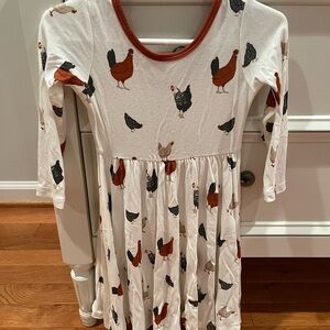 Kyte BABY Chicken Print Dress